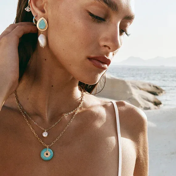 FAIRLEY | ST. TROPEZ ORBIT NECKLACE