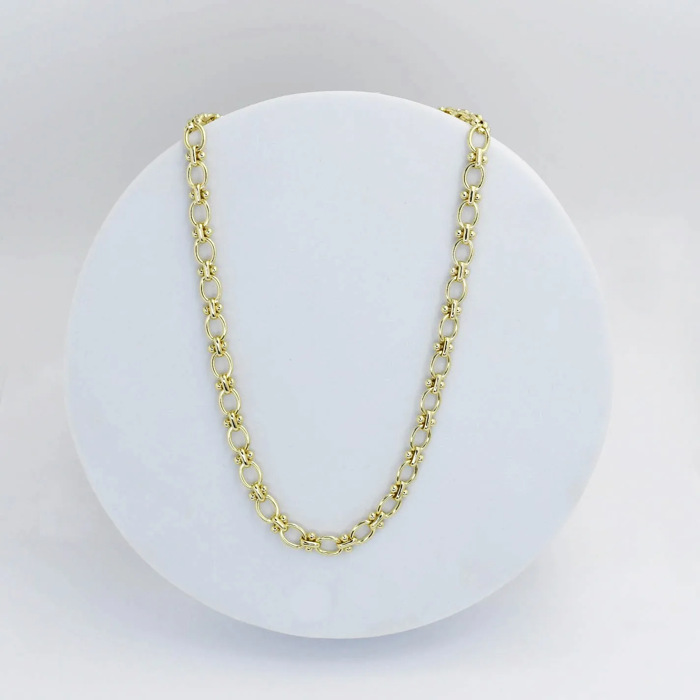 Fancy Link Necklace K3