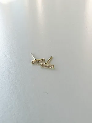 Fancy Pants Bar Earrings