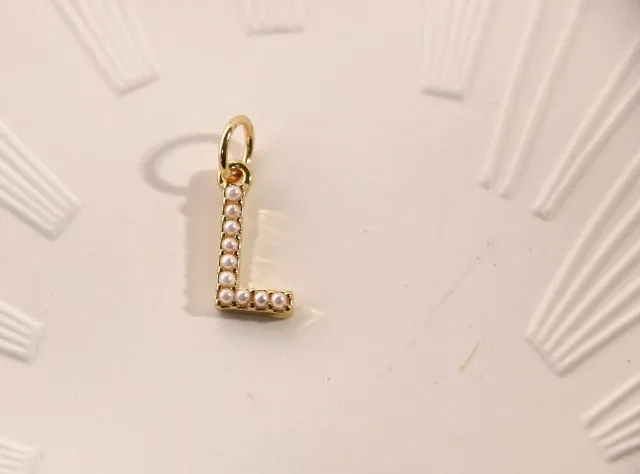 Fashion Letters Chain Freshwater Pearl Necklace For Women