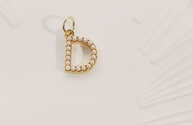 Fashion Letters Chain Freshwater Pearl Necklace For Women