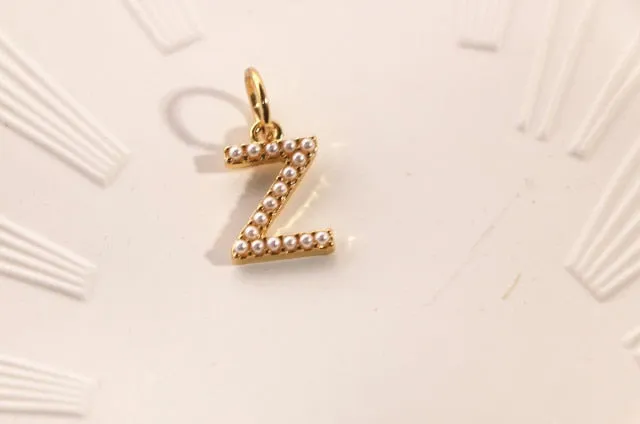 Fashion Letters Chain Freshwater Pearl Necklace For Women