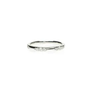 Flush Set Diamond Wedding Band