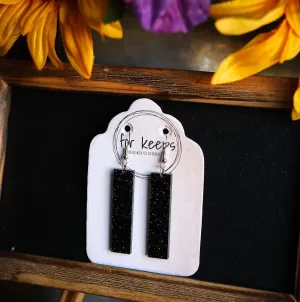 For Keeps Starlight Glitter Bar Earrings