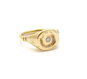 Fossil Signet Ring