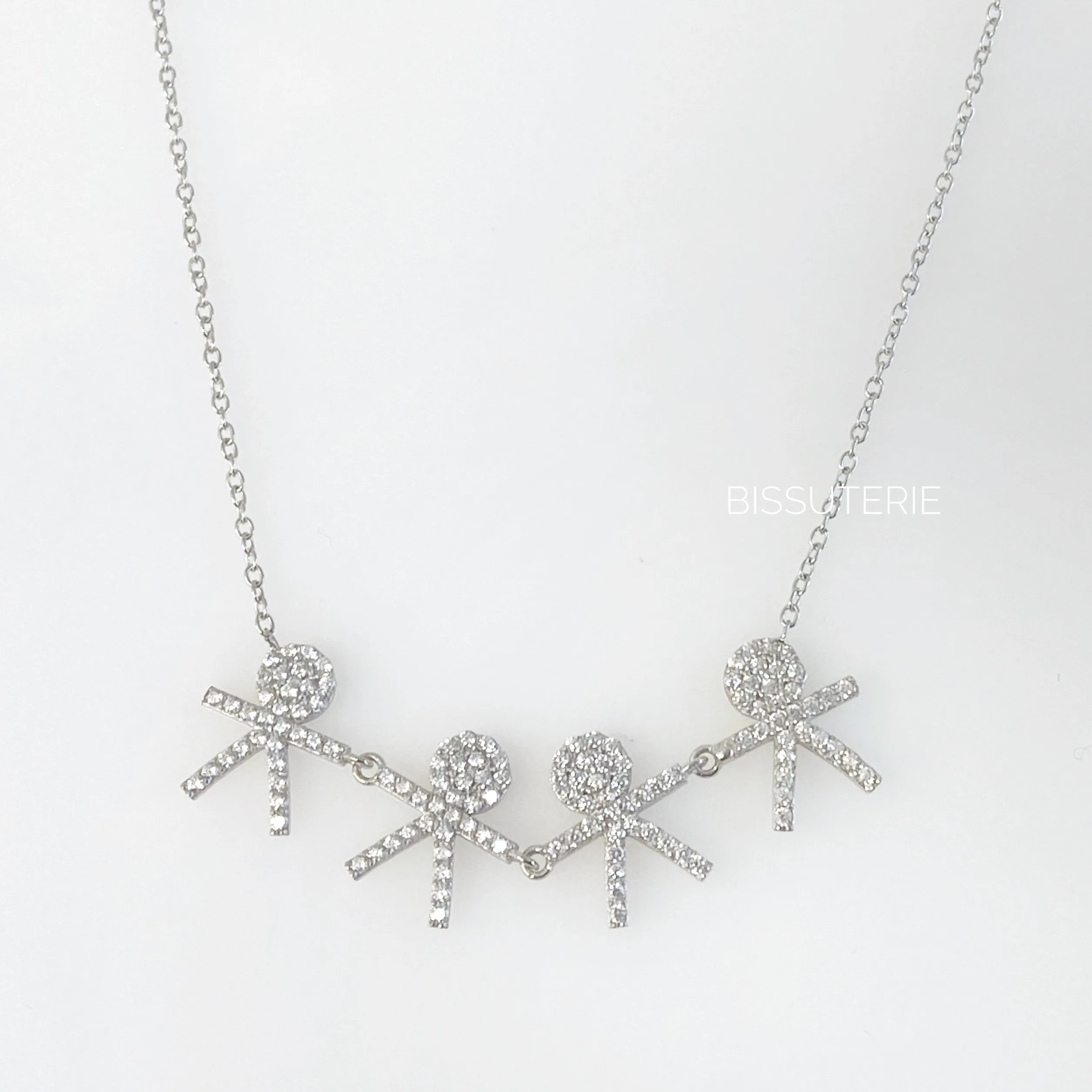 Four and Five Kids Necklace