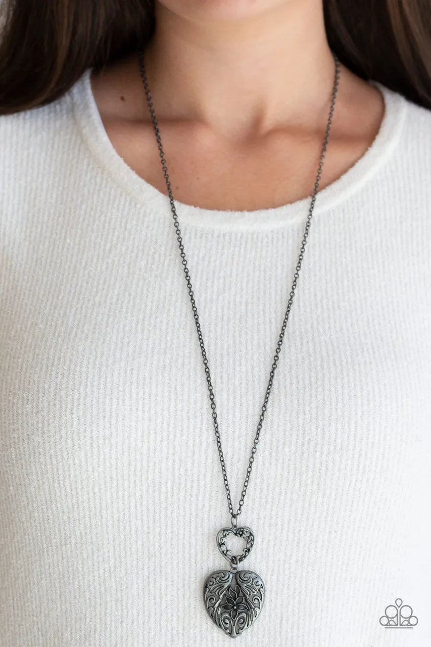 Garden Lovers Silver Paparazzi Necklace