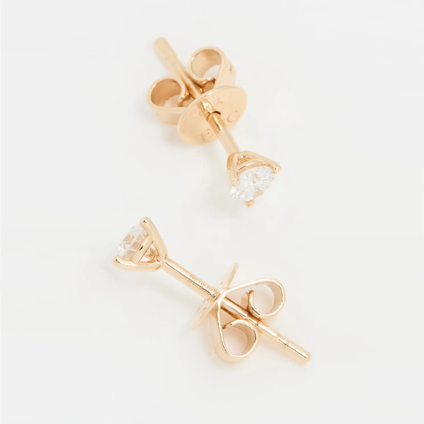Gold Butterfly Backings