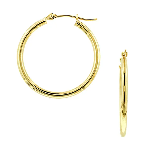 Gold Hoop Earrings