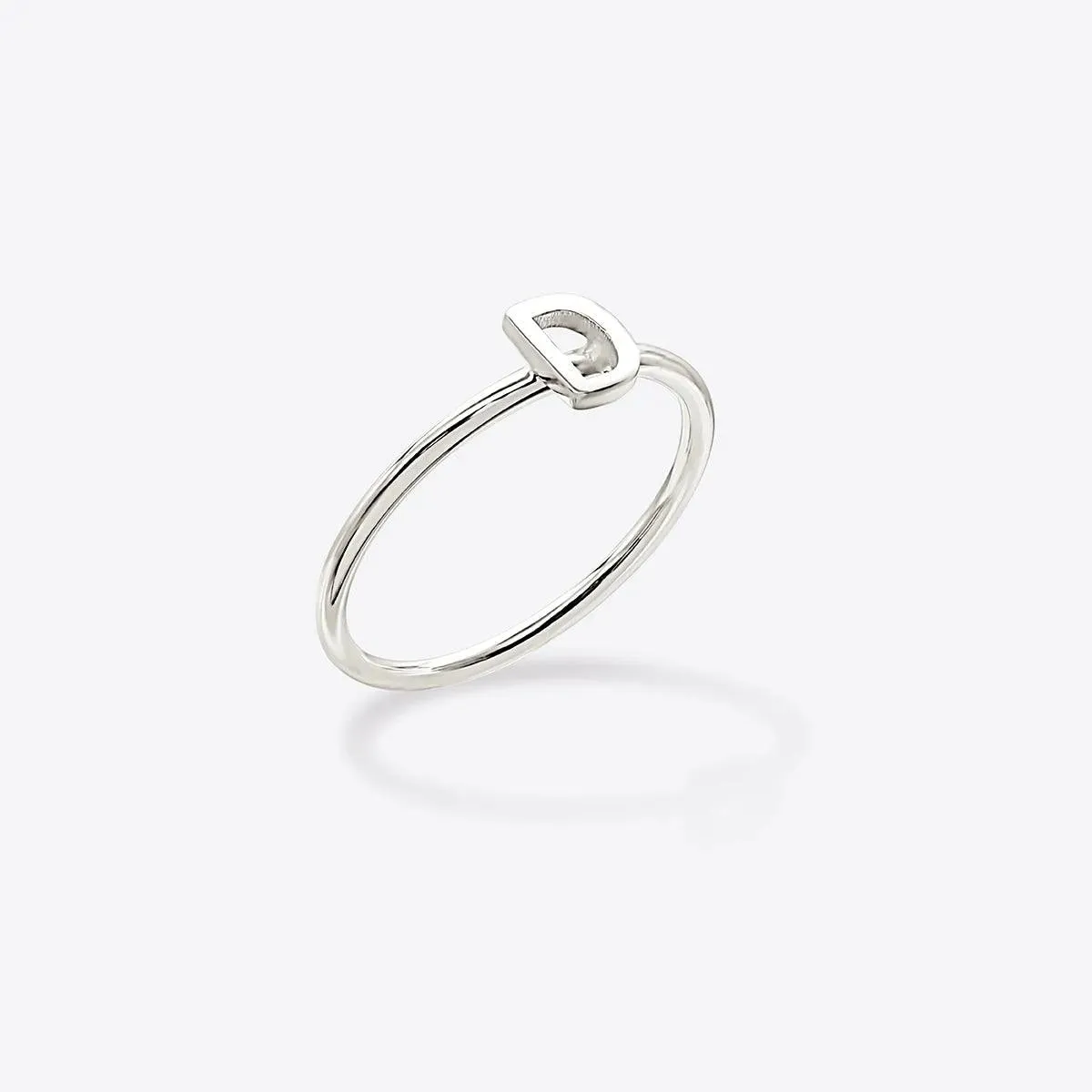 Gold Initial Ring