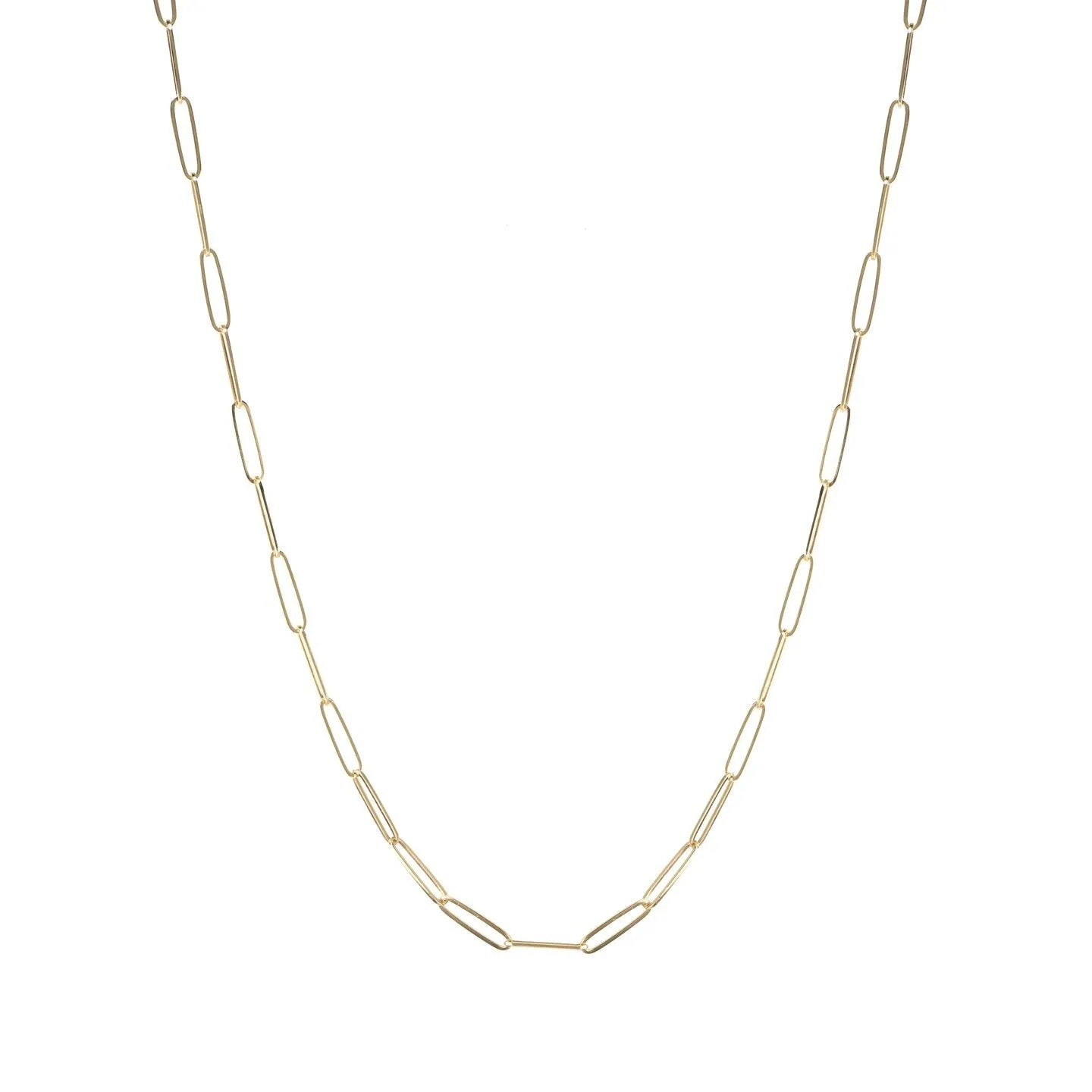 Gold "Penelope" Paperclip Chain