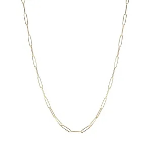 Gold "Penelope" Paperclip Chain