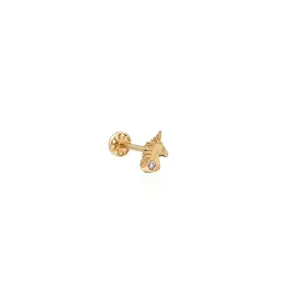 GOLD UNICORN PIERCING