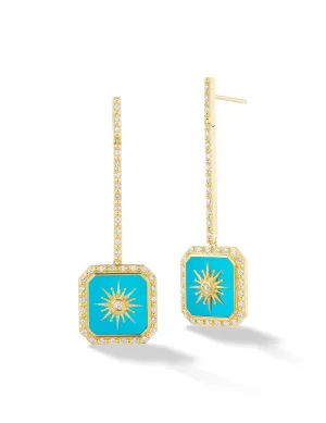 Guiding Star Bar Earrings