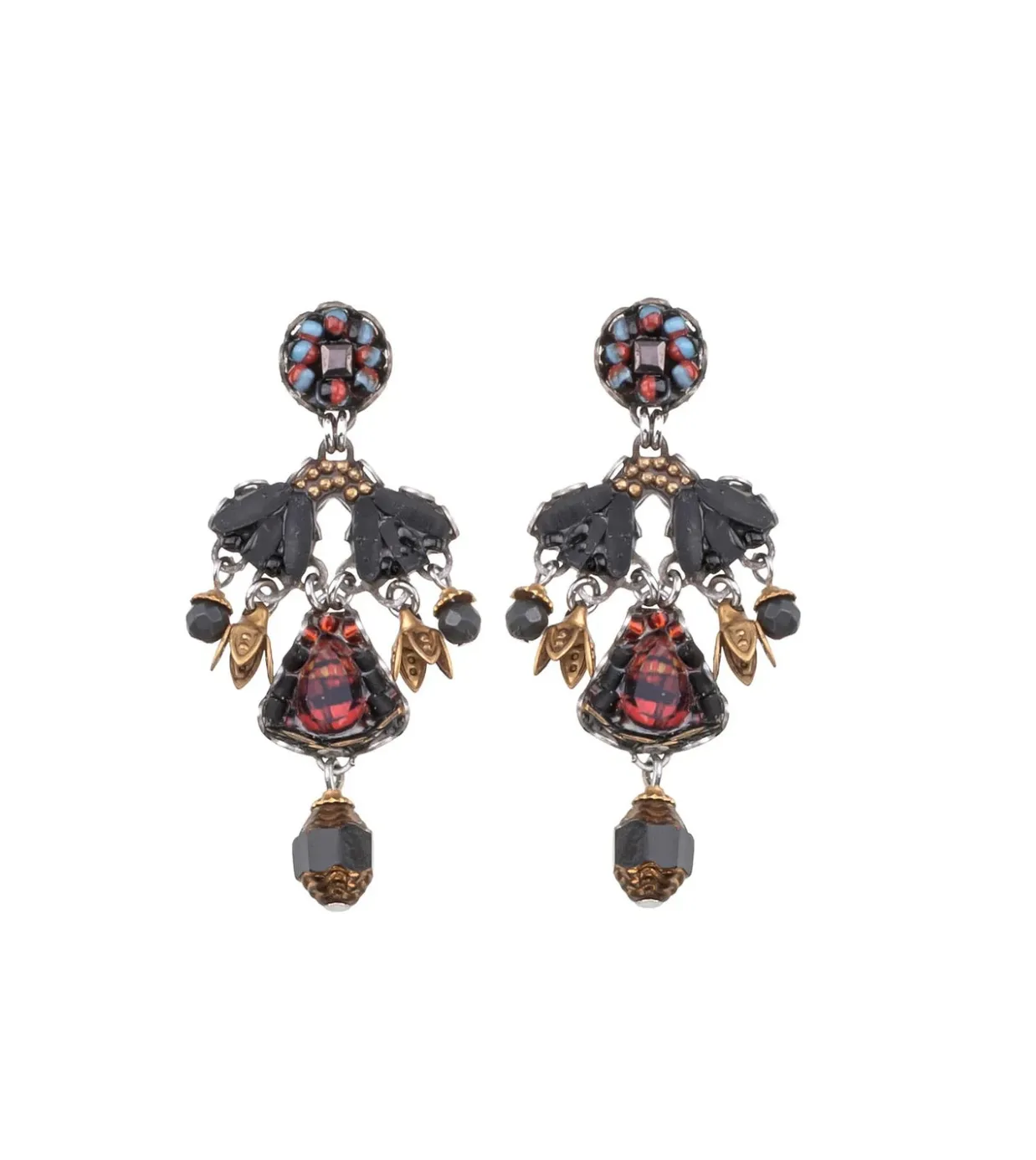 HALLEY EARRINGS - TIGER EYE SET