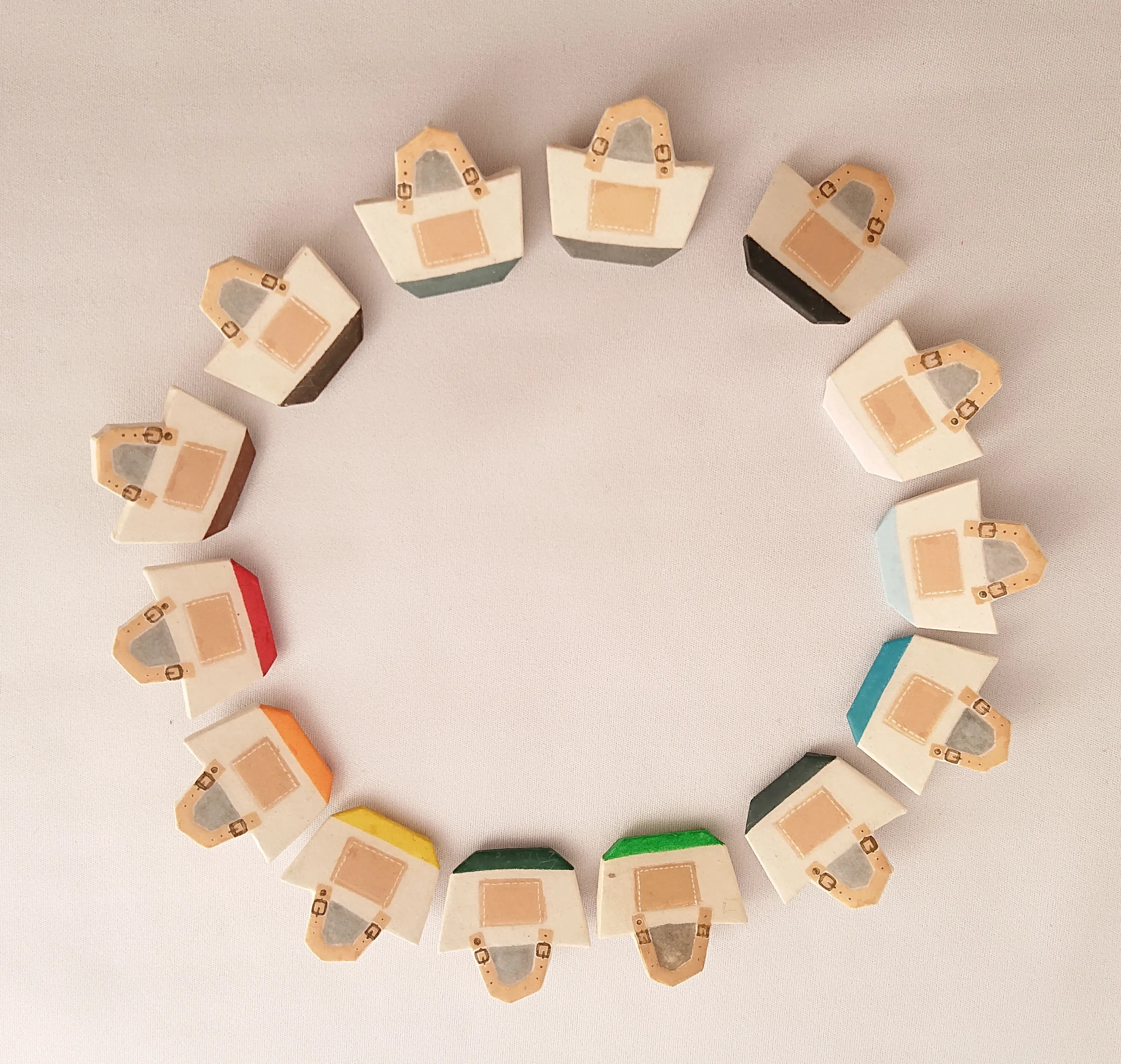 Hariko Inspired Brooch TSL Engineer Bag