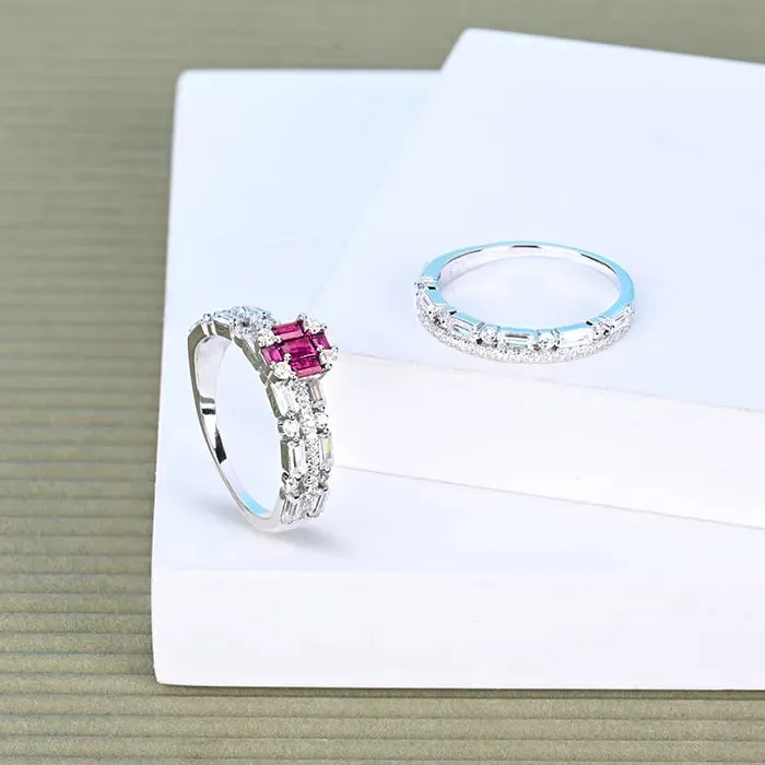 Harmony Sparkle Stack Rings