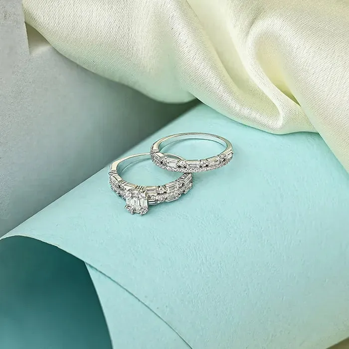 Harmony Sparkle Stack Rings