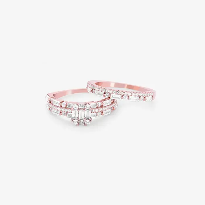 Harmony Sparkle Stack Rings