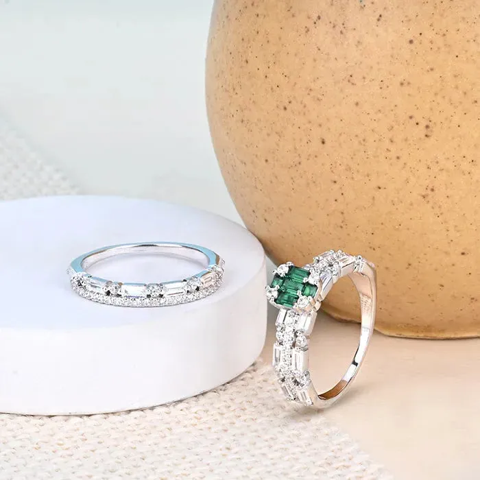 Harmony Sparkle Stack Rings