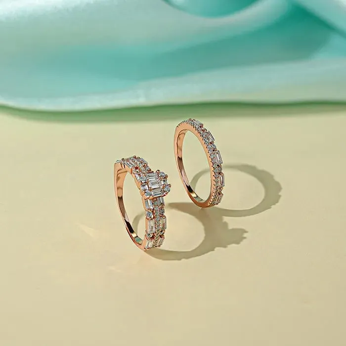 Harmony Sparkle Stack Rings