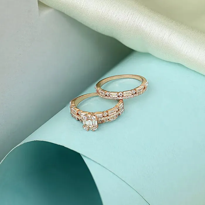 Harmony Sparkle Stack Rings