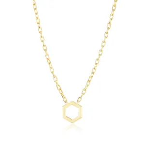 Harwell Godfrey 18k Mini Hexagon Foundation Cable Chain - 18"