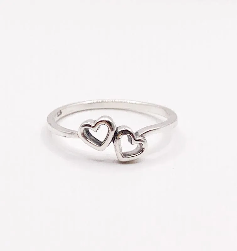 Hearts Joined Ring