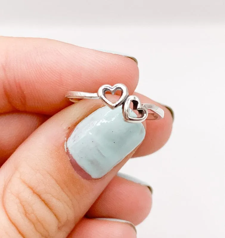 Hearts Joined Ring