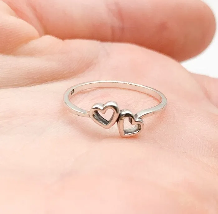 Hearts Joined Ring