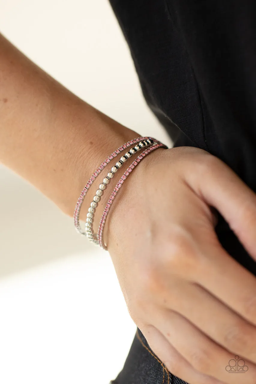 High-End Eye Candy Pink Paparazzi Bracelet