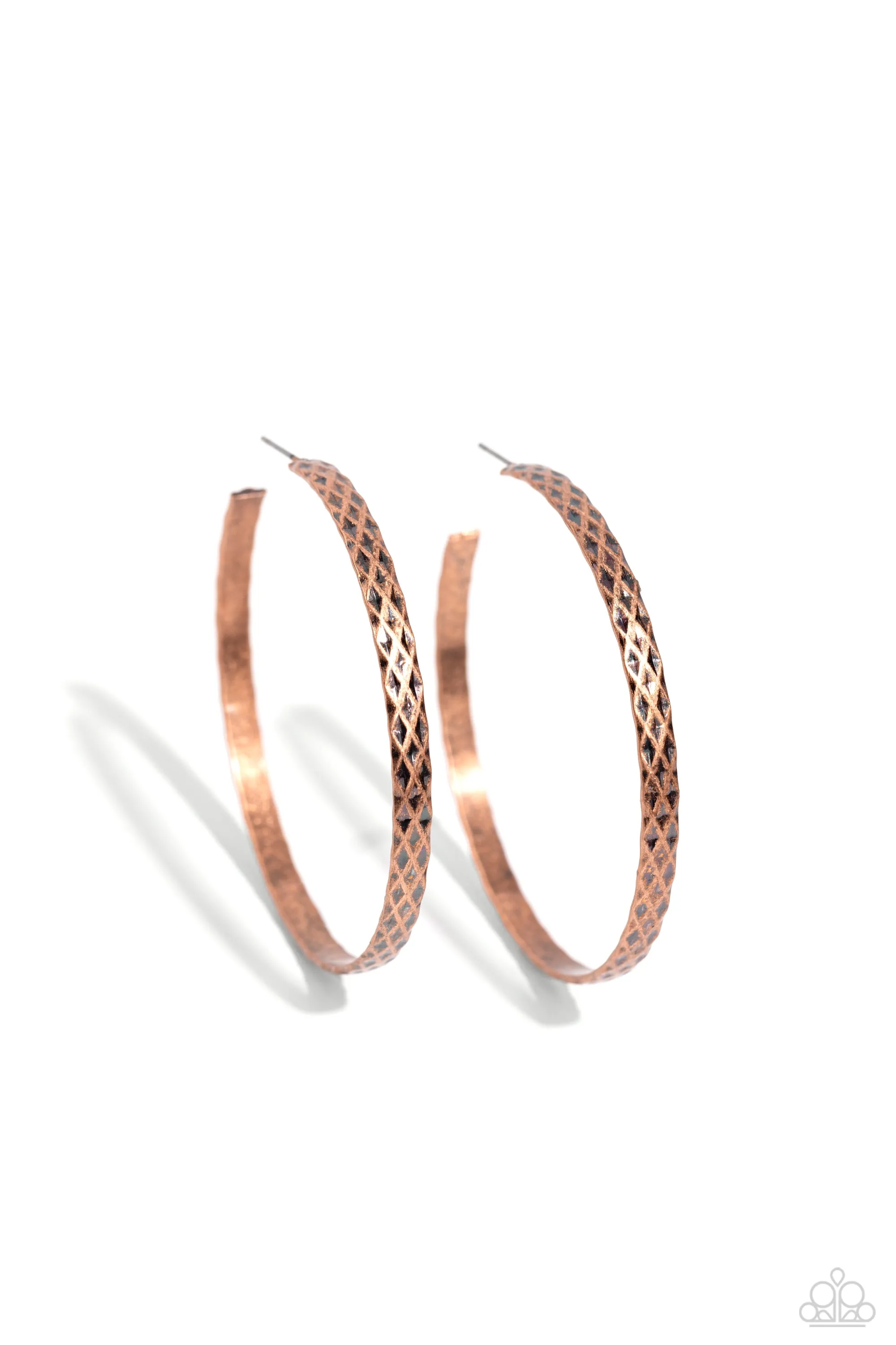 HOOP-De-Do - Copper Hoop Earring