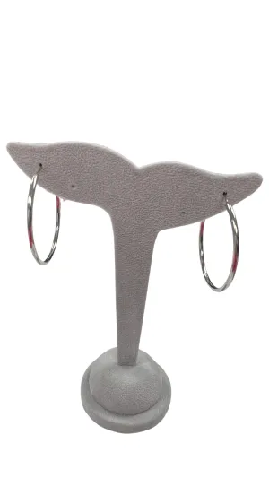 Hoop Earrings-Lg