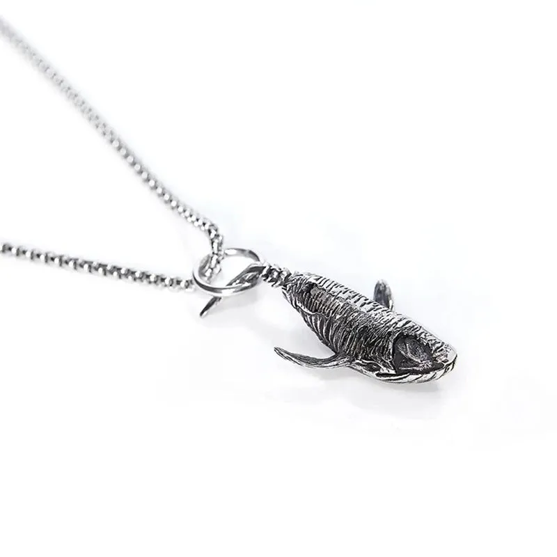 IN THE DEPTHS Steel Necklace