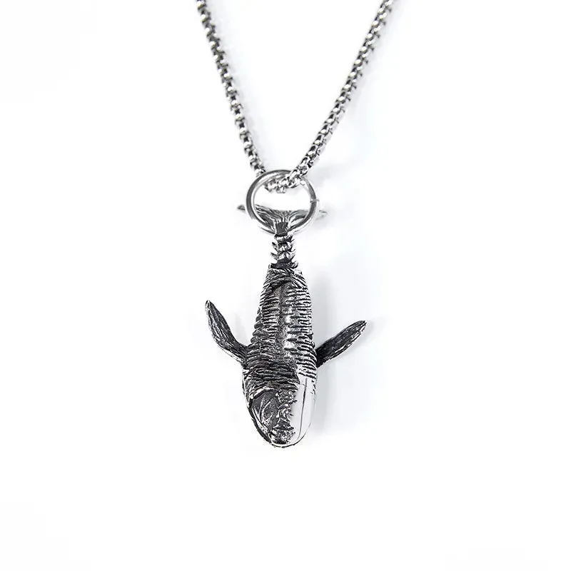 IN THE DEPTHS Steel Necklace