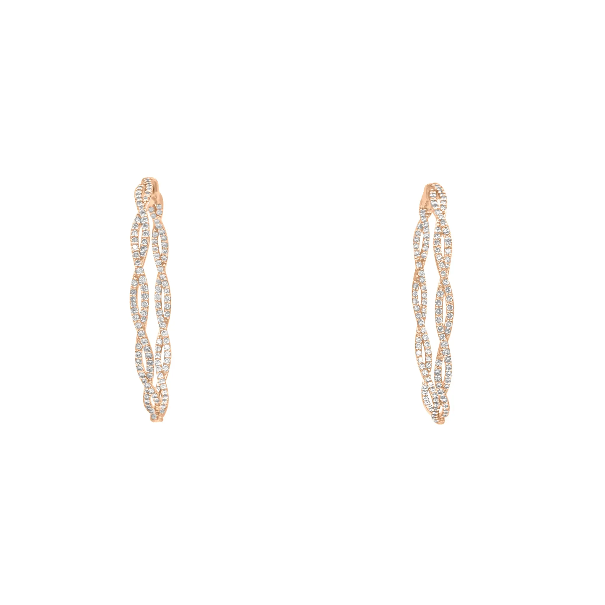 Infinity Hoop Earrings