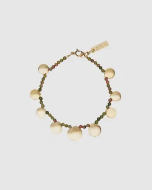 Isabel Marant Adriel Bracelet in Khaki