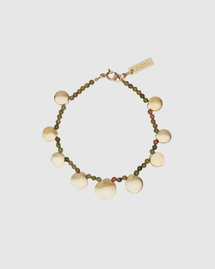 Isabel Marant Adriel Bracelet in Khaki