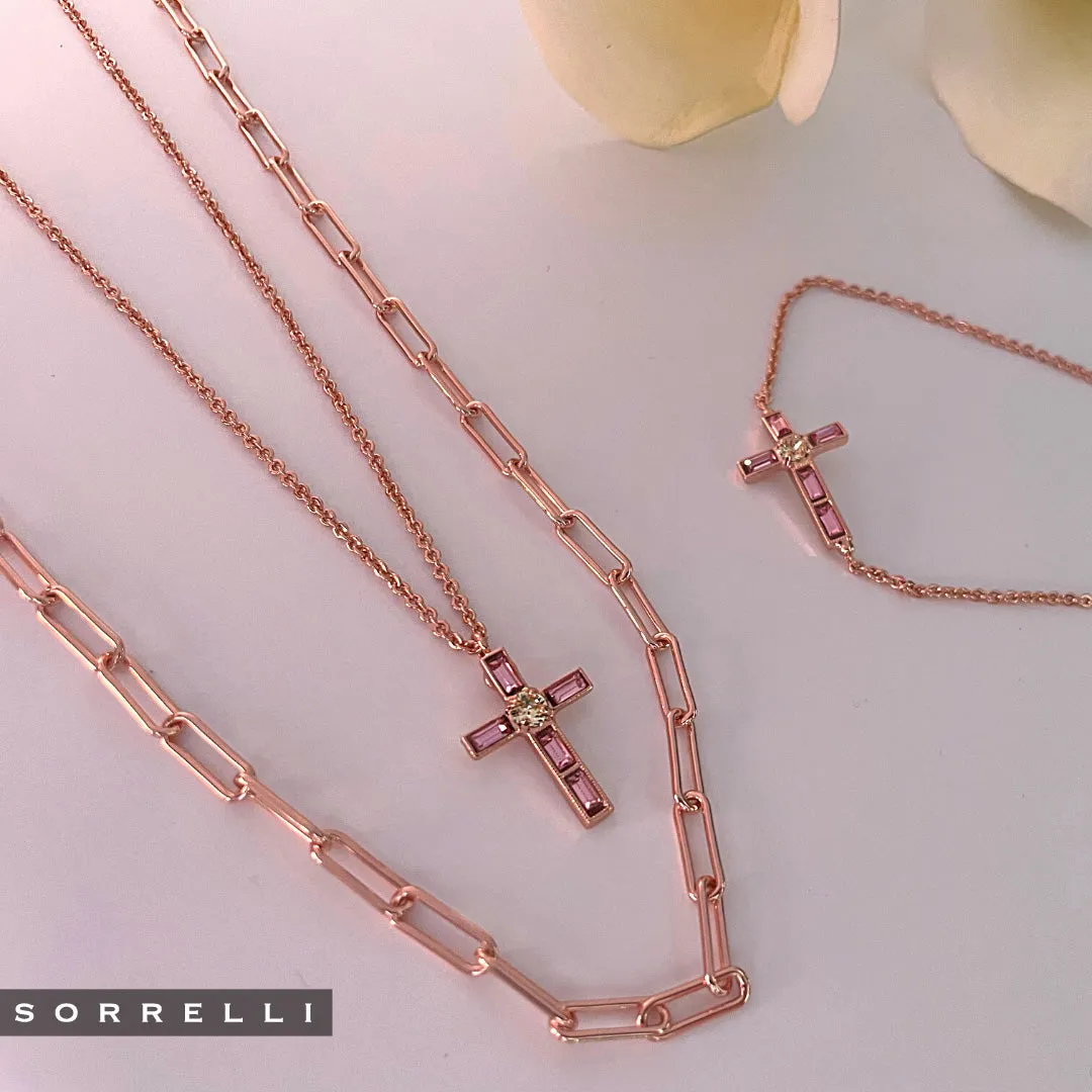 Jacinda Tennis Necklace - 4NES13RGCRY