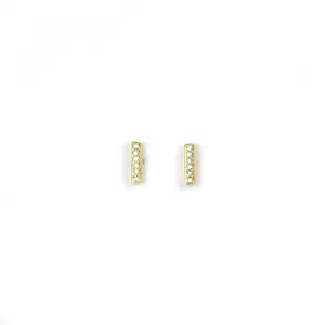 Jess Petite Diamond Bar Earrings