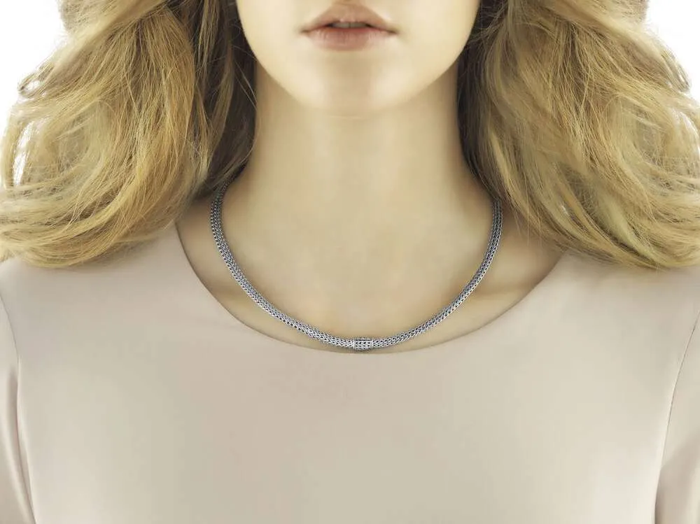 John Hardy Silver 5mm Width Classic Chain 18"
