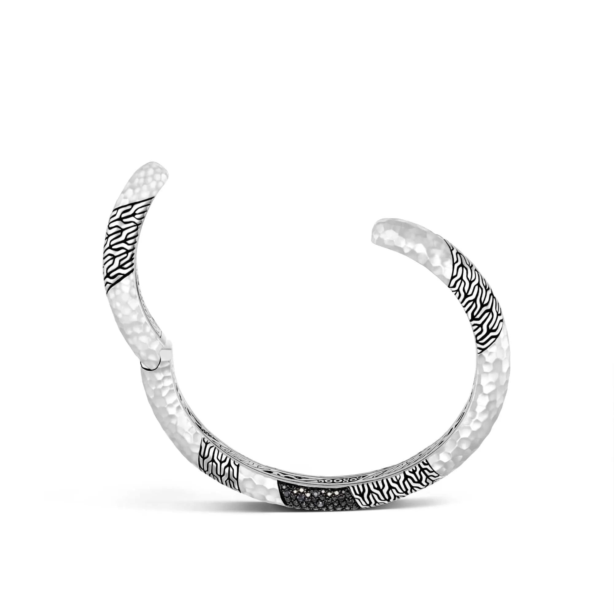 John Hardy Silver and Multi-Gemstone Chain Kick Cuff, Medium