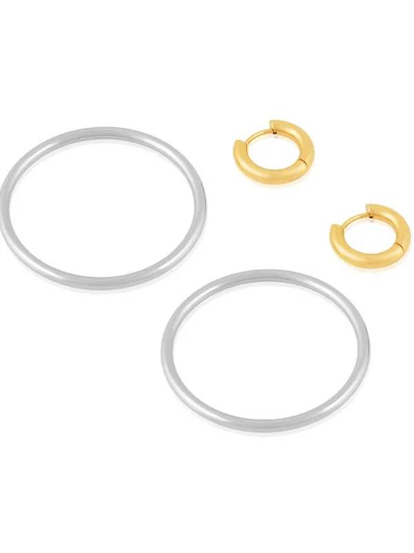 KIANA HOOP EARRINGS - SAHIRA COLLECTION