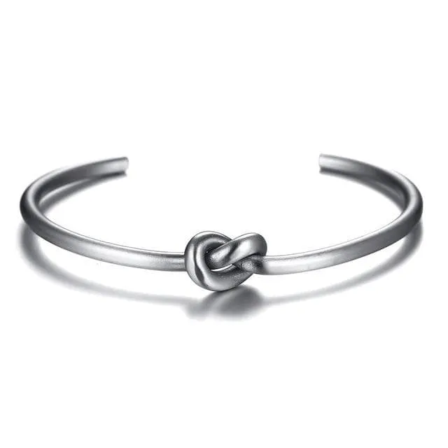 Knot Bangle Cuff  Bracelets for Women