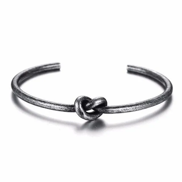 Knot Bangle Cuff  Bracelets for Women