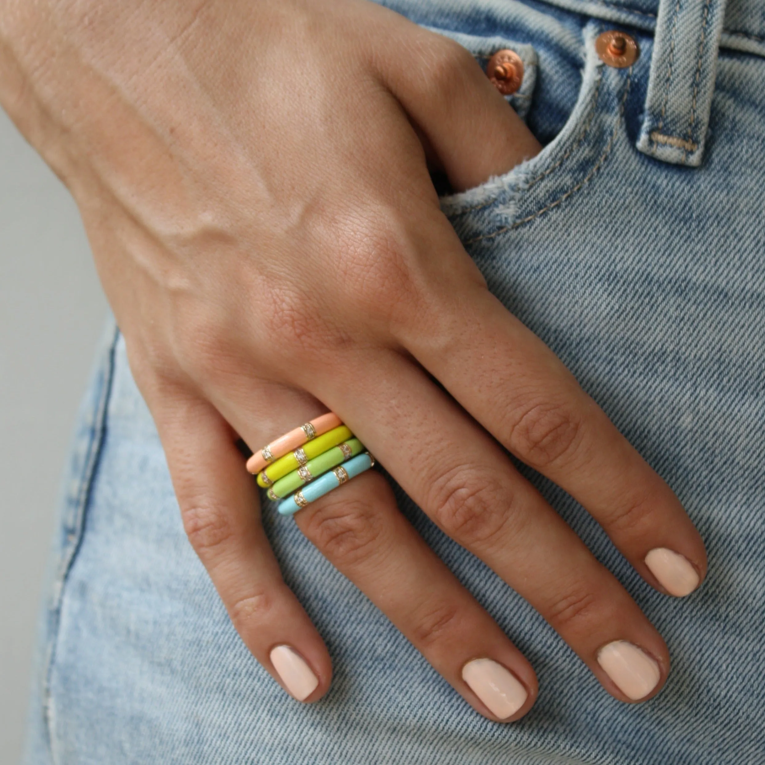Lamill Enamel Stacking Ring