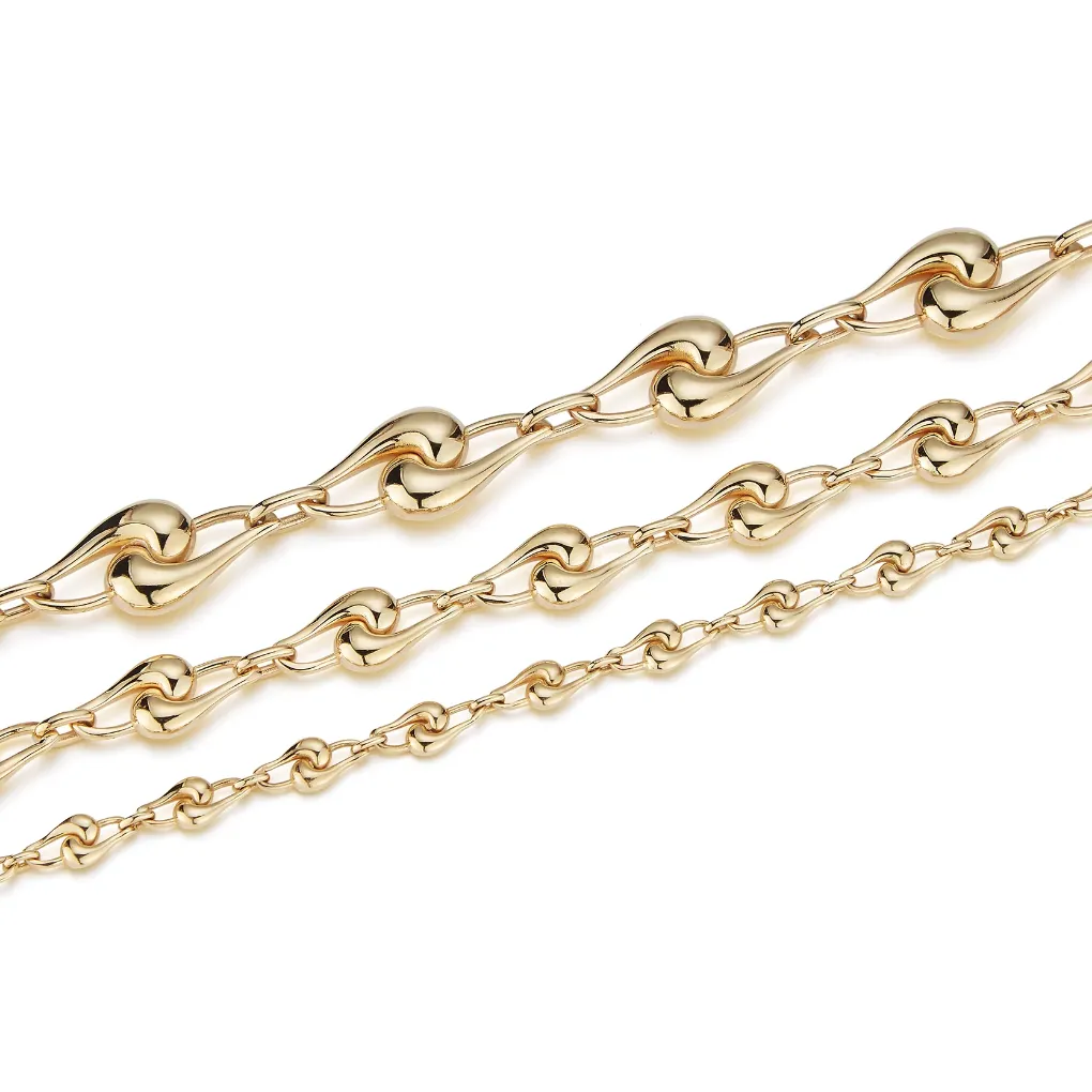 Large Knot Link Necklace