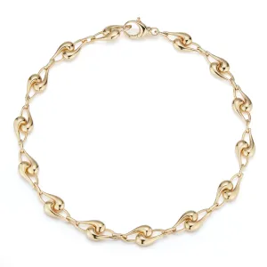 Large Knot Link Necklace