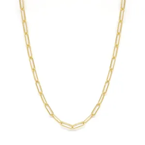 Large Paperclip Link Necklace