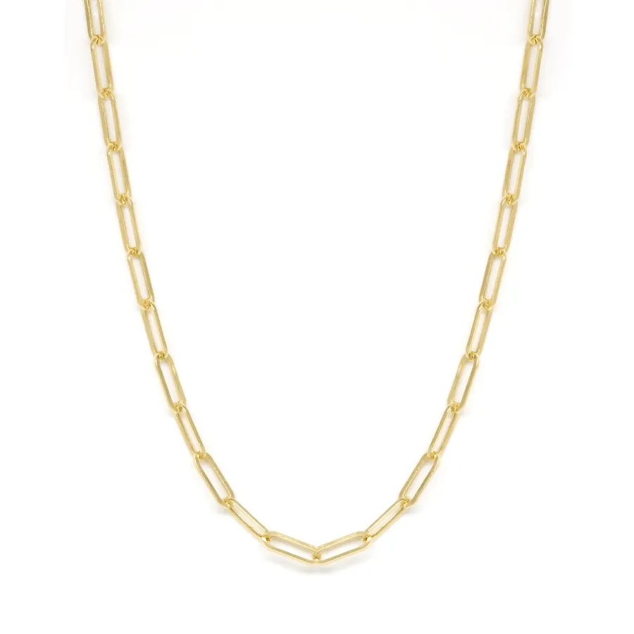 Large Paperclip Link Necklace